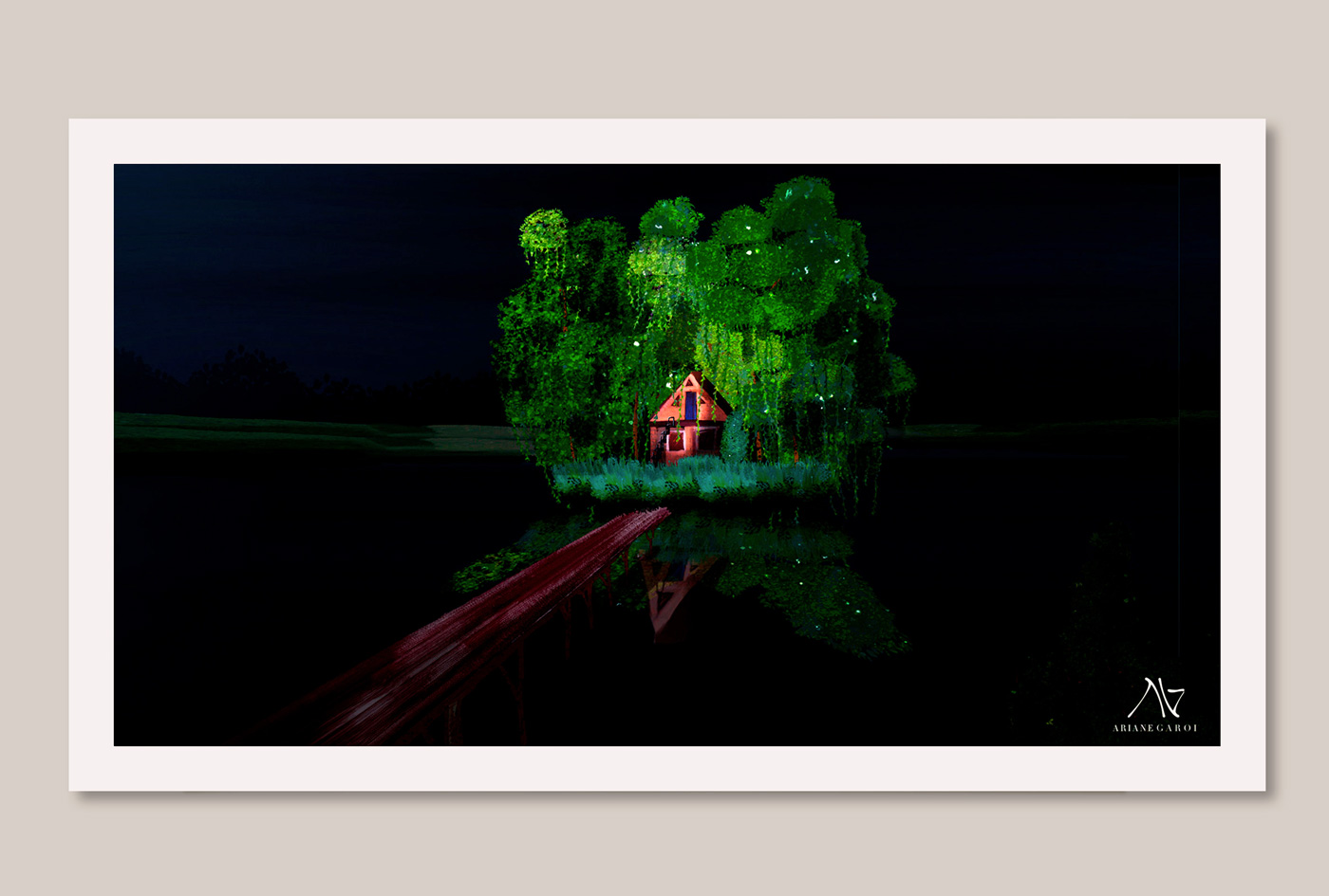 Ariane Garoi The Lake House Fine Art